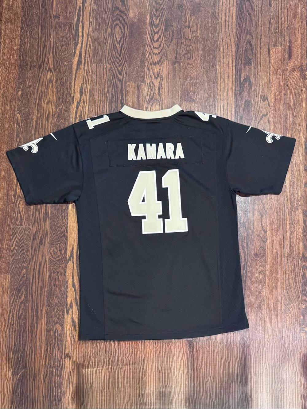 NFL Kamara #41 Black and Gold Jersey